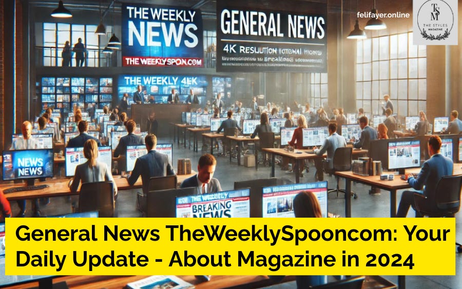 General News TheWeeklySpooncom